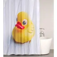 Sanilo Duschvorhang Ente 180 x 200 cm