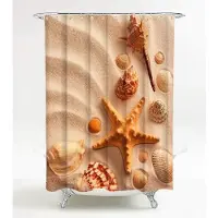 Sanilo Duschvorhang, Polyester, Sanibel - beige