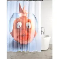 Sanilo Duschvorhang, Polyester, Goldfisch - orange