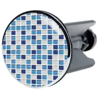Sanilo Waschbeckenstöpsel Mosaik Blau