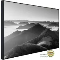 Papermoon Infrarotheizung »EcoHeat - Landschaft Schwarz + Weiss«, Matt-Effekt - bunt