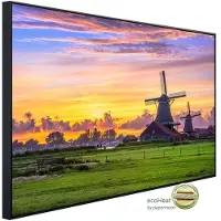 Papermoon Infrarotheizung »EcoHeat - Niederländische Windmühlen«, Matt-Effekt - bunt