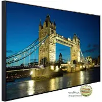 Papermoon Infrarotheizung »EcoHeat - Tower Bridge«, Matt-Effekt - bunt