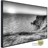 Papermoon Infrarotheizung »EcoHeat - Landschaft schwarz + weiss«, Matt-Effekt - bunt
