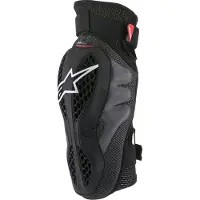 Alpinestars Sequence Knie Schwarz Rot Größe L-XL