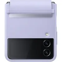 Samsung Original Leather Backcover für das Galaxy Z Flip 4 - Serene Purple