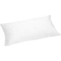 Yumeko Kissenbezug Baumwollsatin 40x80 Weiß - Eco, Bio & Fairtrade