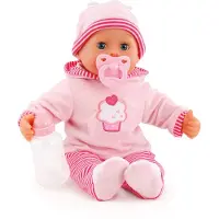 Bayer Design 93816AA First Words Babypuppe 38 cm, mit Babylauten und Zubehör