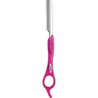 Feather Styling Razor Transparant Pink