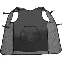 Comair Färbeschürze Mesh transp. sz