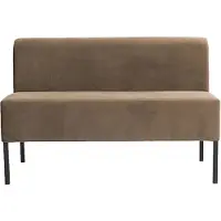 House Doctor Fest Sofa braun 2-Sitzer