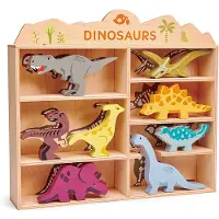 Tender Leaf Toys - Woodland Dinosaurs 8 pcs - (TL8477)