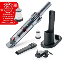 Genius 8tlg. Akku-Handstaubsauger-Set INVICTUS ONE Genius Anthrazit/Rot