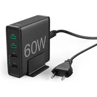 Hama 00210561, Drinnen, AC, 12 V, 1,2 m, Schwarz