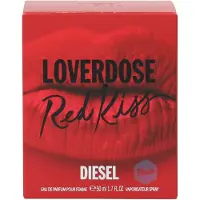Diesel Loverdose Red Kiss 50 ml, Frau, Apple, Bergamotte, Blackcurrant, Aprikose, Cacao, Haselnuss, Orangenblüte