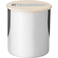 Stelton - Scoop Aufbewahrungsdose mit Löffel 0.3 l. steel