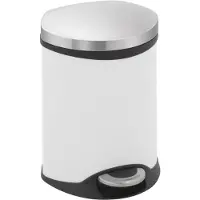 EKO Treteimer EKO Shell Matt Weiß 6L
