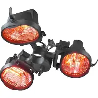 Eurom Parasol Heater 1500 Heizstrahler, Deckengerät, 1500 Watt