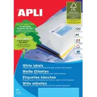 APLI Labels Round corners 99.1 x 139mm