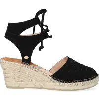 Fred de la bretoniere Damen Espadrilles 153010202 - Zwart - Größe 38