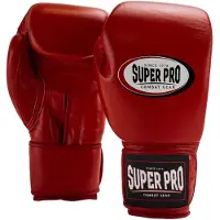 Super Pro Combat Gear Thai-Pro Leder (Thai-)Boxhandschuhe