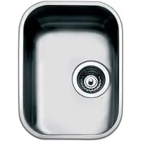 Smeg UM30 Küchenspüle Bündiges Waschbecken Rechteckig Edelstahl