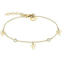 Tamaris Stylish gold-plated bracelet with zircons TJ-0008-B-21 (L)