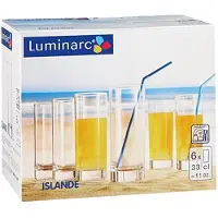 Arcoroc Vandglas Islande 33 cl Ø6.3x15.7 cm,6 stk/pk