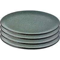 Aida Frühstücksteller "RAW" Teller Set, Steinzeug, Ø 23 cm