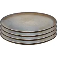 Aida Frühstücksteller "RAW" Teller Set, Steinzeug, Ø 23 cm