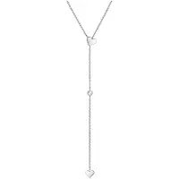 Tamaris Romantic steel necklace with hearts TJ-0028-N-60 (L)