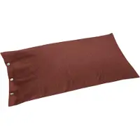 Yumeko Kissenbezug Flanell 40x80 Rot - Eco, Bio & Fairtrade