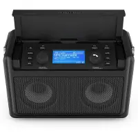 Perfectpro Audisse, Internet, Digital, DAB+, FM, 30 W, AAC, APE, FLAC, MP3, WMA, LCD