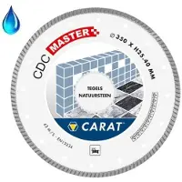 Carat CDBM350400 Racer Diamantscheibe 350 x 25,40 für Fliesen/Naturstein