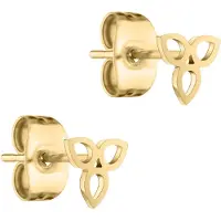 Tamaris Tender gold-plated stud earrings TJ-0023-E-06 (L)