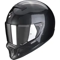 Scorpion EXO-HX1 Carbon Se Solid Schwarz Integralhelm Größe XS