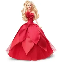 Barbie Signature Holiday 2022, Modepuppe, Weiblich, 6 Jahr(e), Mädchen, Beige, Rot
