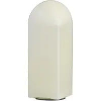 HAY Parade 320 Tischleuchte Shell White - , Parade, dimmbar, Weiß, für Wohnzimmer, Glas, Design