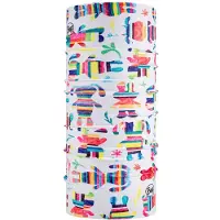 Buff Ecostretch Neck Warmer Weiß Junge