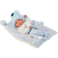 Llorens NEW BORN BOY - realistische Babypuppe 35 cm