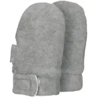 Sterntaler Fäustling uni in silber mel. | Gr.: onesize