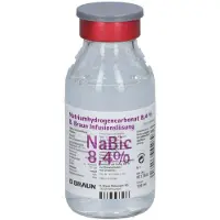 B. Braun Melsungen AG Natriumhydrogencarbonat B.braun 8,4% Gla 100 ml