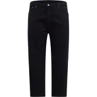 Levi's Damen Plus Size 501 Crop Jeans, Black Sprout, 18