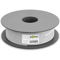 Goobay 94222, 100 m, Cat6, S/FTP (S-STP), Weiß