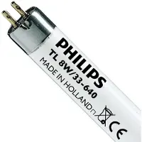 Philips TL Mini 8W/33-640 8W Weiß