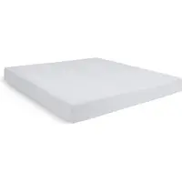Kayori Spannbettlaken Shizu Weiß (Perkal)-180 x 210/220 cm