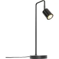 QAZQA Moderne Tischlampe schwarz verstellbar - Java