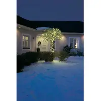 Konstsmide - Micro LED Lichterkette, 40 warm weiße Dioden, 24V Außentrafo, schwarzes Kabel ; 3610-110