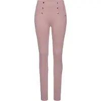 LASCANA Highwaist Leggings mit Zierknöpfen
