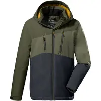 Killtec Outdoorjacke "KOW 204 BYS JCKT" Wasserdichte, atmungsaktive Winterjacke mit verstellbarer Kapuze